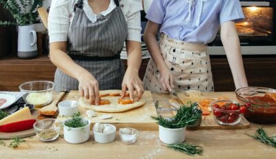 masa casera sin levadura para elaborar calzones