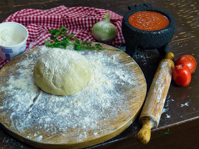 receta masa de pizza italiana tradicional